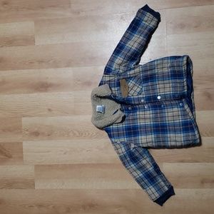 Toddler flannel jacket